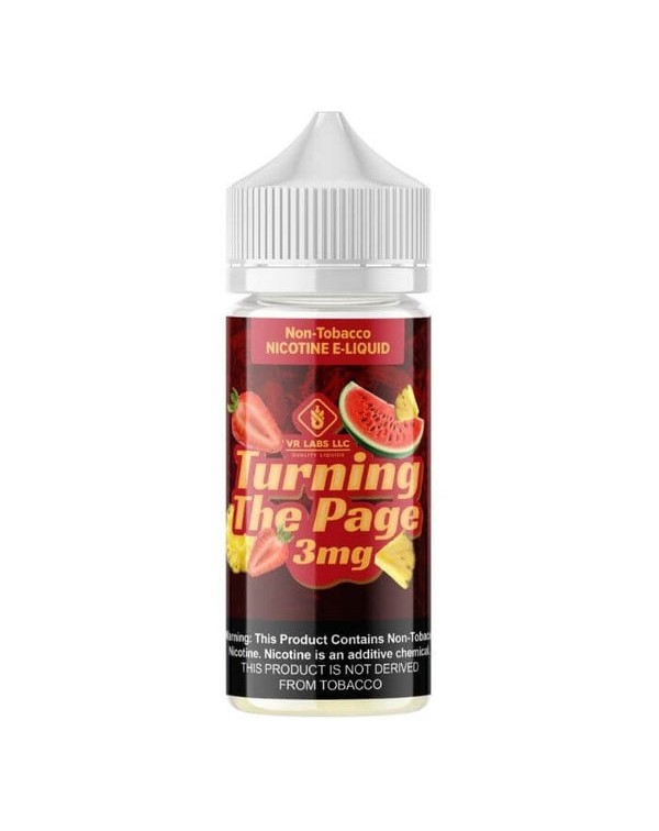 Turning the Page Tobacco Free Nicotine Vape Juice ...