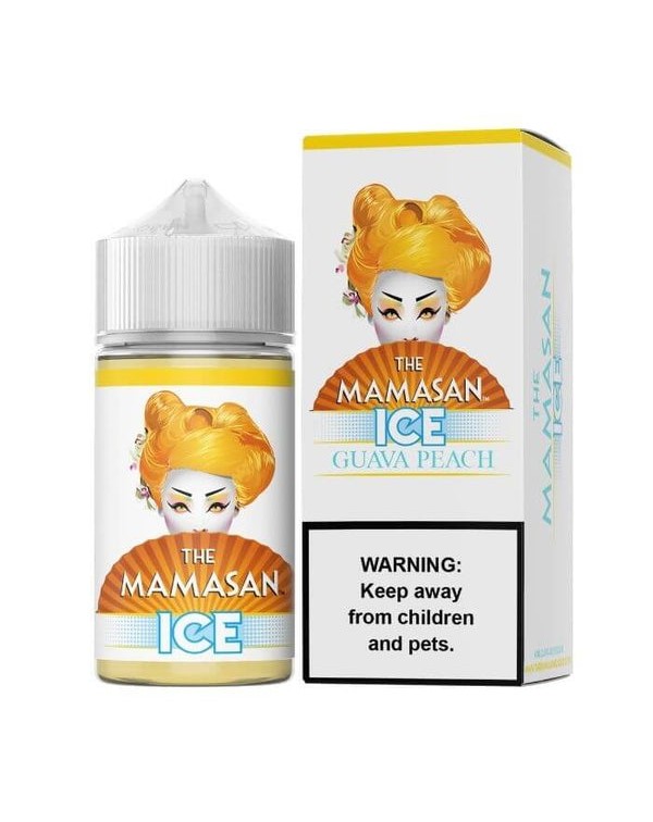 Guava Peach Ice Vape Juice by The Mamasan