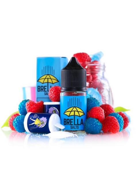 Blue Raspberry by Brella Salts Nicotine Salt E-Liquid