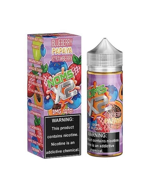 Noms X2 Blueberry Papaya Strawberry by Nomenon E-Liquid