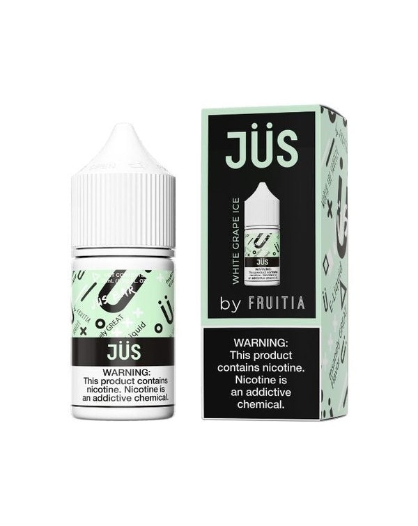 White Grape Ice Nicotine Salt Juice by JUS