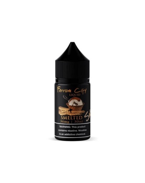 Smelted Tobacco Free Nicotine Salt Juice by Ferrum City Liquid