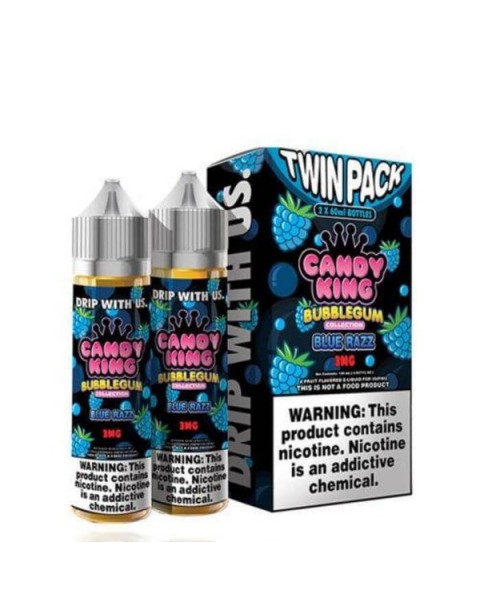 Blue Razz by Candy King Bubblegum eJuice