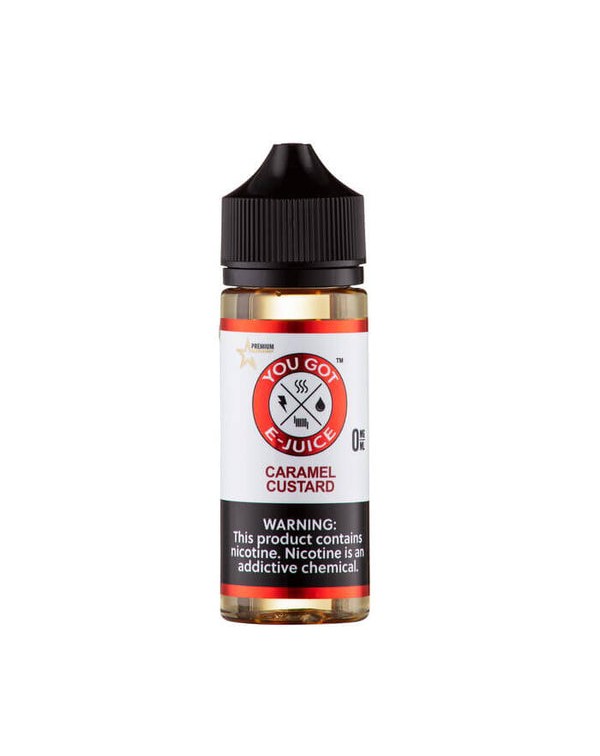 Caramel Custard Synthetic Nicotine Vape Juice by Y...