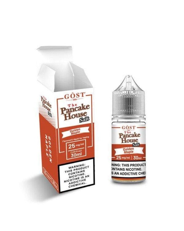 Golden Maple Nicotine Salt Juice by The Pancake Ho...