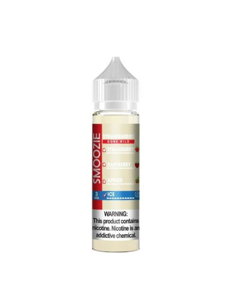 Strawberries Gone Wild Ice by Smoozie Premium E-Liquid