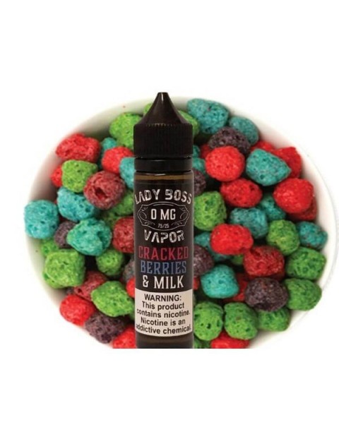 Cracked Berries And Milk by Lady Boss Vapor E-Liquid