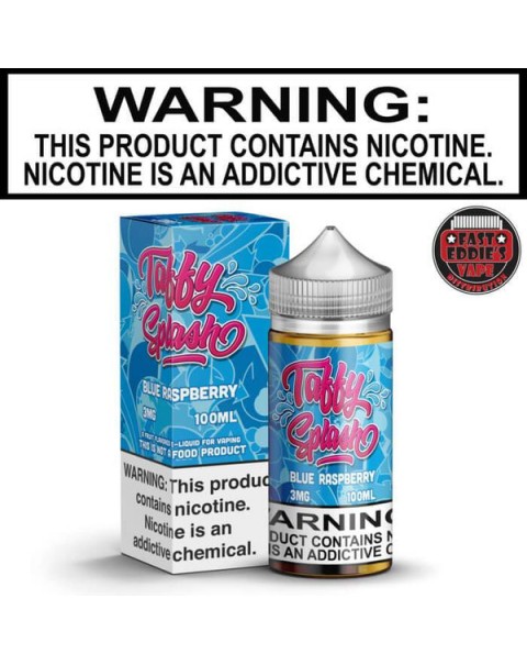 Blue Raspberry Vape Juice by Taffy Splash