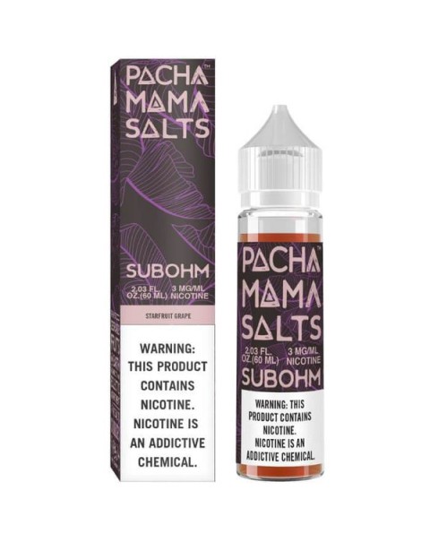 Starfruit Grape by Pachamama SubOhm Salts E-Liquid