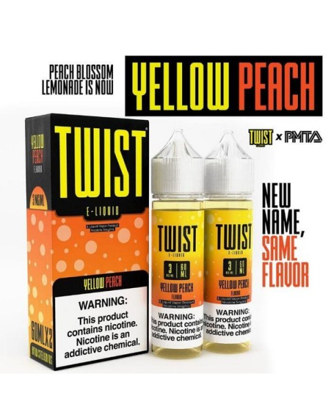 Yellow Peach (Peach Blossom Lemonade) by Twist E-Liquids