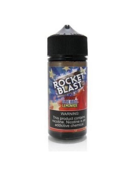 Rocket Blast Straw Blue Razz Lemonade by Ohm Boy E-Liquid