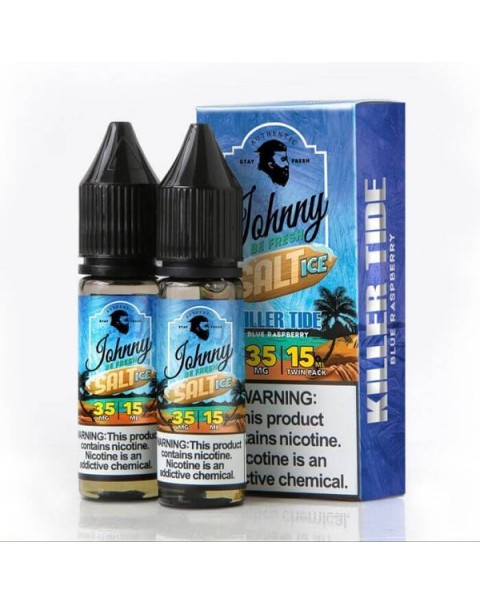 Killer Tide Ice by Johnny Applevapes Nicotine Salt E-Liquid