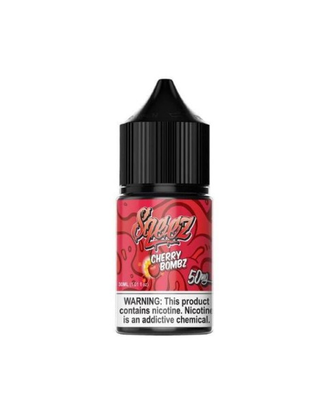 Cherry Bombz Nicotine Salt by Sqeez eJuice