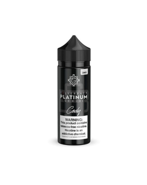 Cody Platinum Series Tobacco Free Nicotine Vape Juice by Silverback Juice Co