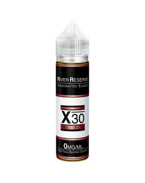 X-30 Tobacco Free Nicotine E-liquid by River Reserve