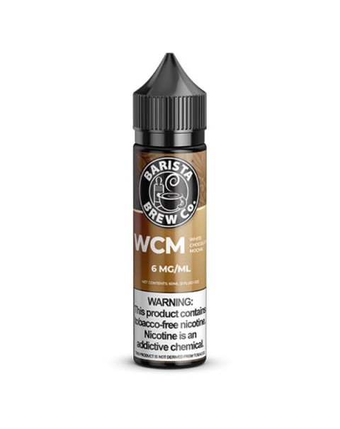 White Chocolate Mocha Tobacco Free Nicotine Vape Juice by Barista Brew Co