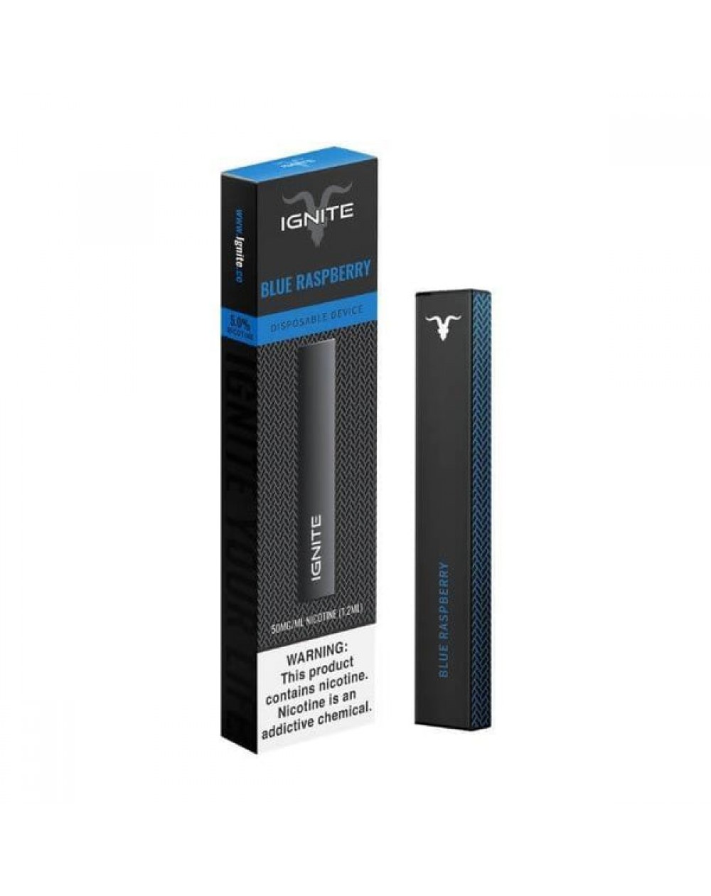 Ignite V3 Blue Raspberry Tobacco Free Nicotine Disposable Vape Pen ...