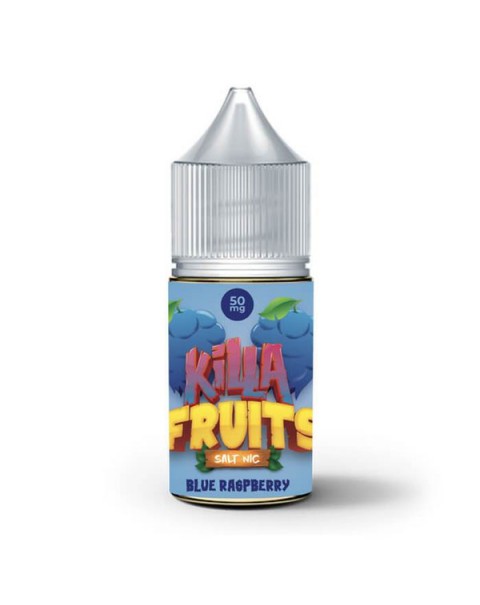 Blue Raspberry Salt Nic by Killa Fruits Nicotine Salt E-Liquid