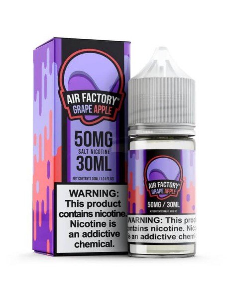 Grape Apple Tobacco Free Nicotine Salt by Air Factory