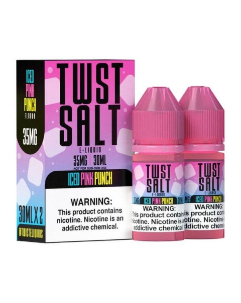 Pink 0° (Iced Pink Punch) Nicotine Salt by Twist E-Liquids