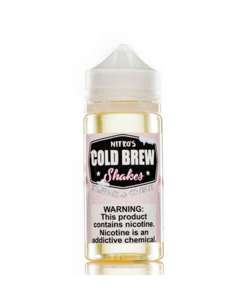 Strawberi & Cream by Nitro's Cold Brew Shakes eJuice