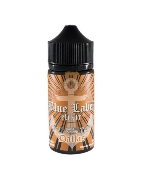 Dallas Synthetic Nicotine Vape Juice by Blue Label Elixir