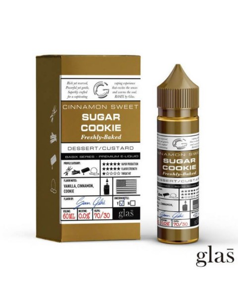 Sugar Cookie Tobacco Free Nicotine Vape Juice by BSX Series (Former Glas Basix Series).