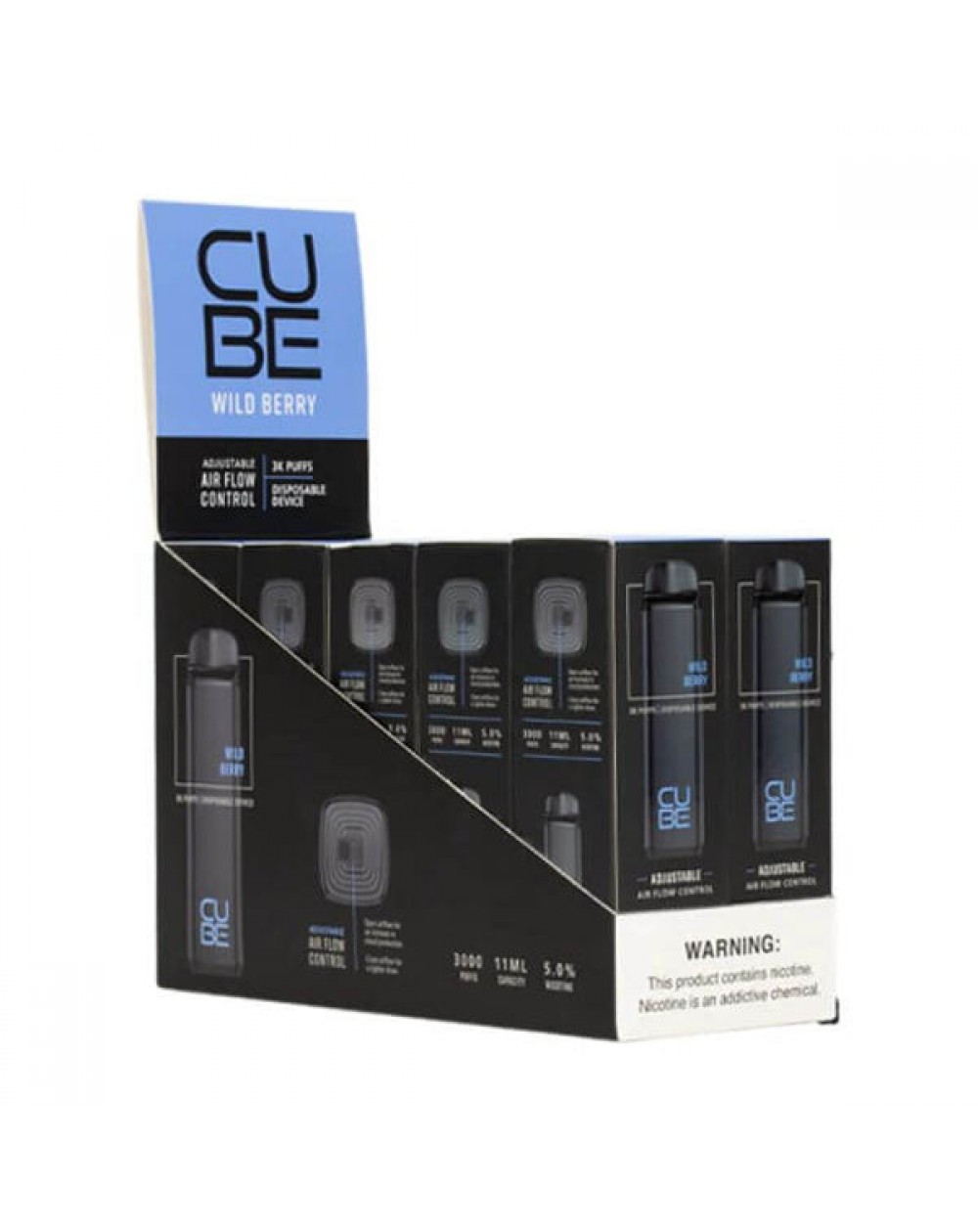 VaporTech Cube Disposable Vape | VapingeLiquid.com