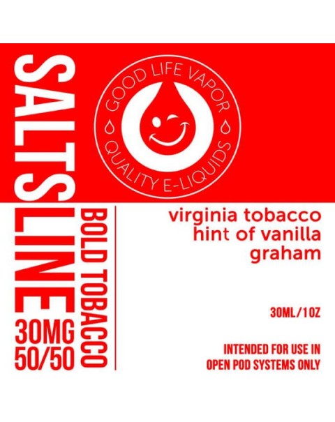 Bold Tobacco Nicotine Salt by Good Life Vapor E-Liquid