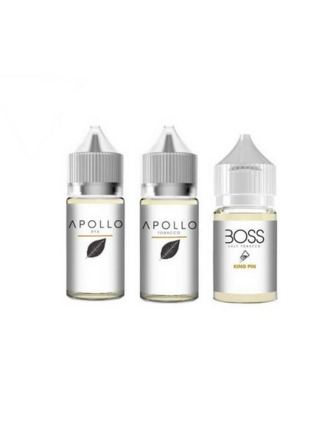 90ml Tobacco Nicotine Salt Bundle by Apollo E-Liquids