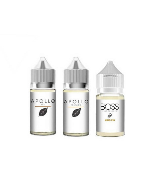 90ml Tobacco Nicotine Salt Bundle by Apollo E-Liqu...