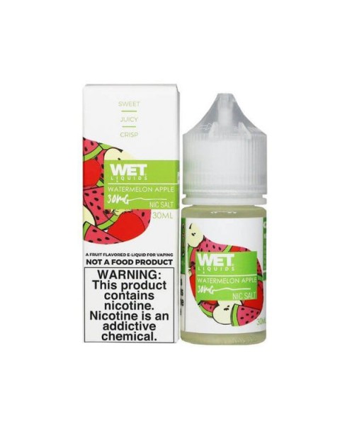 Watermelon Apple Nicotine Salt by Wet Liquids E-Juice