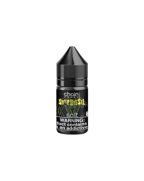 Sour Diesel By Chain Vapez Nicotine Salt E-Liquid