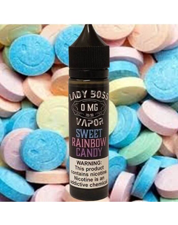 Sweet Rainbow Candy by Lady Boss Vapor E-Liquid