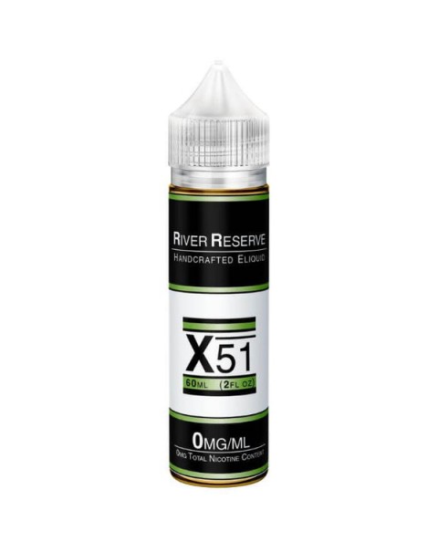 X-51 Tobacco Free Nicotine E-liquid by River Reserve