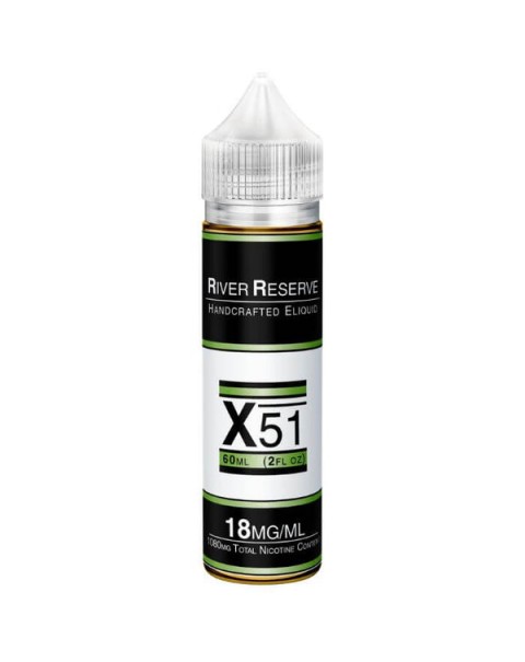 X-51 Tobacco Free Nicotine E-liquid by River Reserve