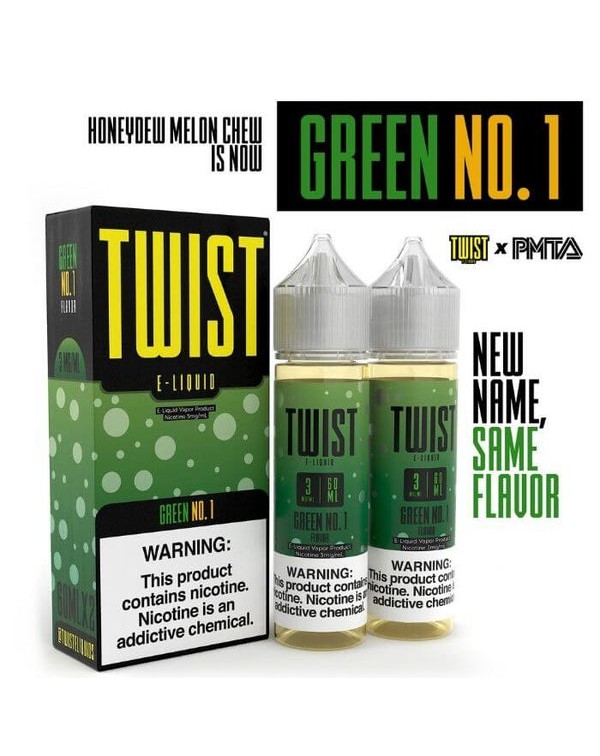 Green No. 1 (Honeydew Melon Chew) by Twist E-Liqui...