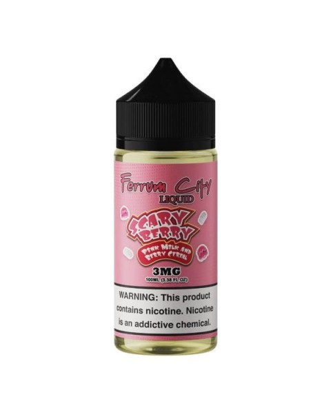 Scary Berry Cereal Monster Tobacco Free Nicotine Vape Juice by Ferrum City Liquid