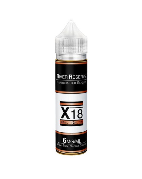 X-18 Tobacco Free Nicotine E-liquid by River Reserve