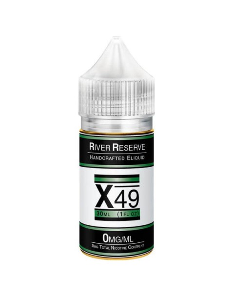 X-49 Tobacco Free Nicotine E-liquid by River Reserve