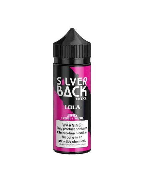 Lola Tobacco Free Nicotine Vape Juice by Silverback Juice Co