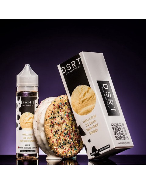 Vanilla Bean Ice Cream Sugar Cookie Sandwich by DSRT eJuice