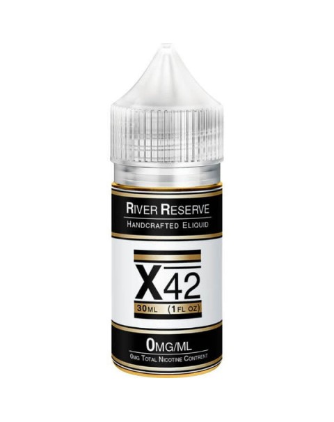 X-42 Tobacco Free Nicotine E-liquid by River Reserve