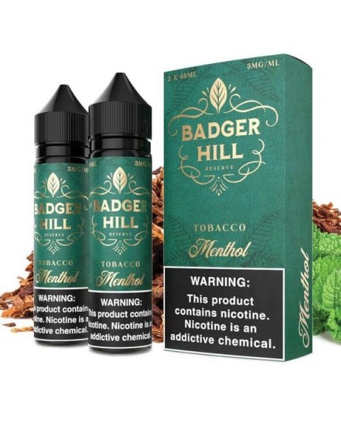 Menthol by Badger Hill Reserve eJuice