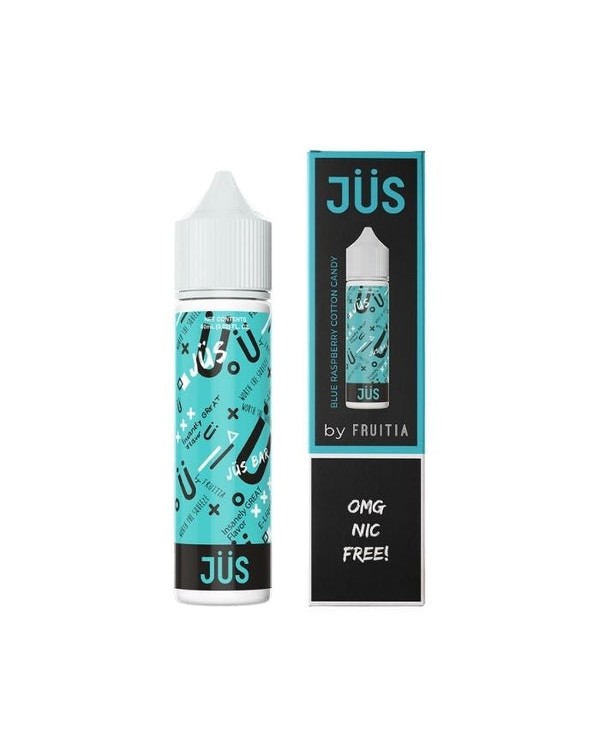 Blue Raspberry Cotton Candy Vape Juice by JUS