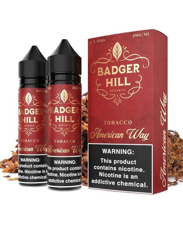 American Way by Badger Hill Reserve eJuice