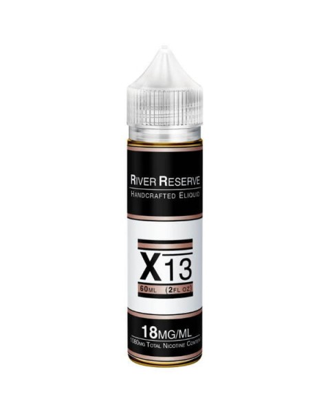 X-13 Tobacco Free Nicotine E-liquid by River Reserve