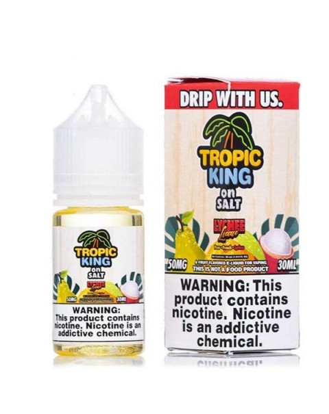 Lychee Luau Nicotine Salt by Tropic King eJuice