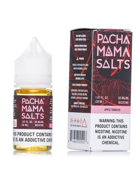 Apple Tobacco by Pachamama Nicotine Salt E-Liquids