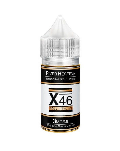 X-46 Tobacco Free Nicotine E-liquid by River Reserve